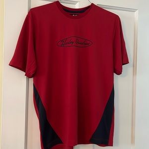 Red & Black Harley Davidson Men’s Jersey